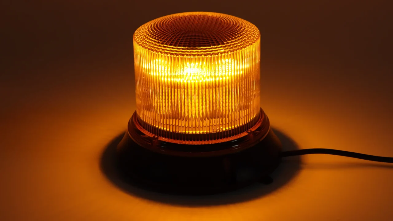amber LED strobe lights